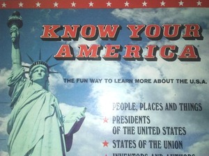 Know your America Game. (Rare).
