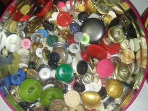 Vintage Buttons. Thousands