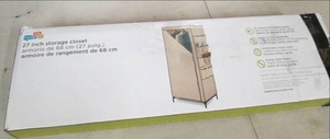lot 14 image: honey can do 27 inch storge closet ...
