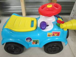 lot 36 image: baby einstiens kids little push car...