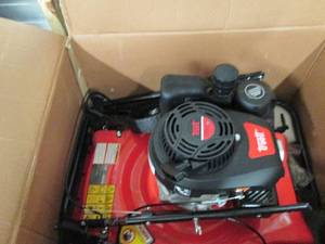lot 54 image: truett 20 inch 150cc push mower cou...