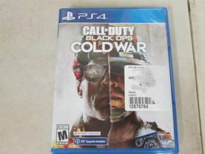 lot 60 image: ps4 call of duty black ops cold war...