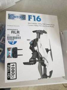 lot 63 image: contixo f16 mini foldable 1080p fhd...