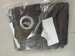 lot 167 image: sun zero patio panel chocolate 100 ...