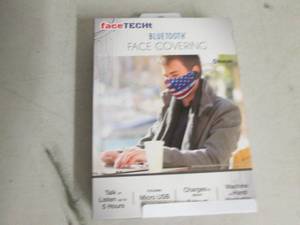 lot 180 image: face tech bluetooth face mask ...
