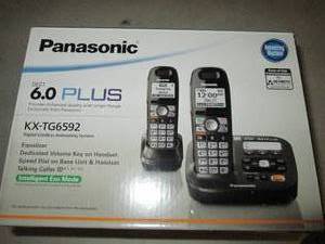 lot 198 image: panasonic dect 6.0 plus phone ...