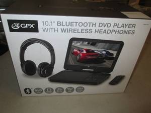 lot 222 image: gpx 10.1 bluetooth dvd palyer with ...