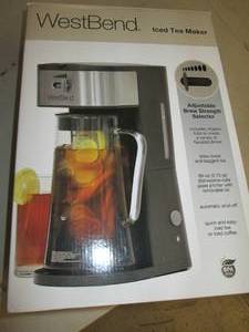 lot 223 image: west bed ice tea maker ...
