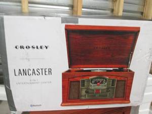 lot 227 image: crosley lancaster 6 in 1 entertainm...