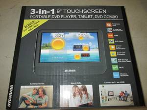 lot 235 image: 3-in-1 9 inch touchscreen portable ...