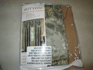 lot 250 image: sutton decorative windoe treatment ...