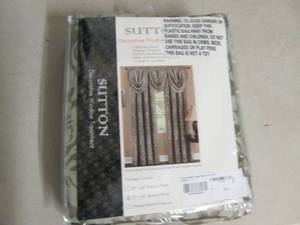 lot 258 image: sutton decrotive window treatment 5...