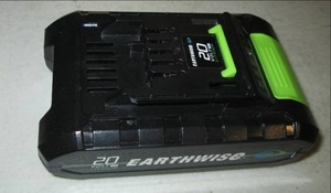 lot 291 image: earthwise 20v replacement battery b...