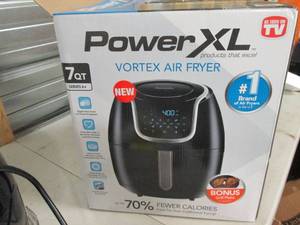 lot 67 image: power xl vortex air fryer 7qt power...