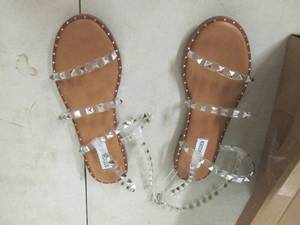lot 68 image: steve madden travel clear 7.5 women...