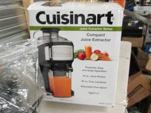 lot 73 image: cuisinart compact juice extractor p...