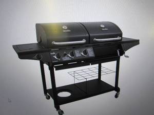 lot 82 image: charbroil 2 in 1 charcoal and gas g...