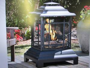 lot 86 image: Fire Sense Rectangle Pagoda Patio F...