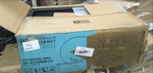 lot 93 image: char broil 615 charcoal grill santa...