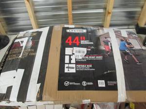 lot 108 image: lifetime 44 inch impact backboard ...