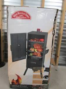 lot 115 image: smokey mountain vertical smoker use...