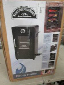 lot 117 image: smokey mountain electric smoker mod...
