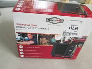 lot 119 image: roadpro 12 volt direct wired cerami...