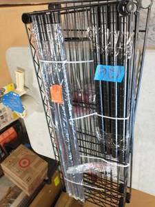 lot 126 image: HDX Wire Shelving Collection