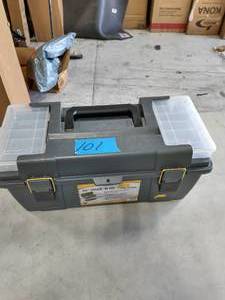 lot 101 image: PLANO Grab N Go 20 in. Tool Box with Tray