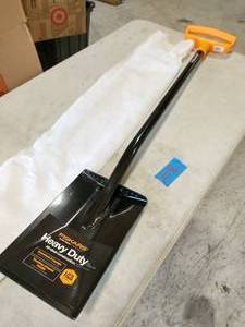 lot 108 image: FISKARS 47 in. Garden Spade Shovel