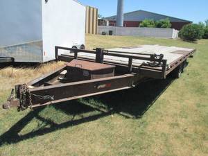 2011 dual axle utility trailer 20 f...