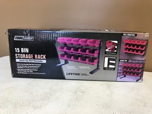 Tool Shop - 15 Bin Storage Rack