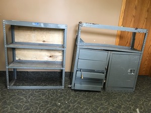 Work Van Steel Shelving  Contents (2 Shelves)