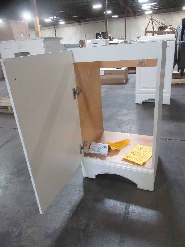 lot 223 image: 18-12 x 16. W Vanity in White - Missing Top