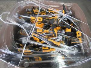 lot 13 image: WHOLESALE MIXED PALLET OF DEWALT TRIMMERS