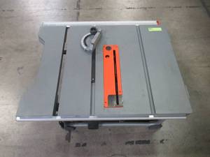 lot 43 image: Ridgid 15 Amp 10 in. Table Saw R4518