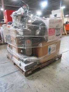 lot 402 image: WHOLESALE MIXED PALLET OF SMALL KITCHEN APPLIANCES AND HOUSEWARES