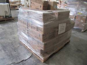 lot 411 image: Entire Pallet - EcoSmart (4-Packs) 4in. White Integrated LED Recessed Trim DL-N14A9FR2-27