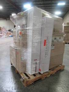lot 415 image: WHOLESALE MIXED PALLET OF INDOOR LIGHTING AND HOME DECOR