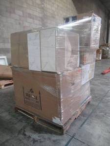 lot 418 image: WHOLESALE MIXED PALLET OF INDOOR LIGHTING