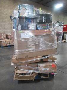 lot 216 image: WHOLESALE MIXED PALLET OF OUTDOOR POWER, PATIO AND GARAGE ITEMS