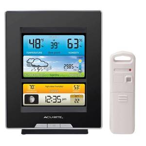 lot 813 image: Acurite Wireless Weather Forecaster with Color LCD, 02048HDA1.