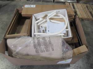 lot 333 image: WHOLESALE MIXED PALLET OF INDOOR FURNITURE AND HOME DECOR