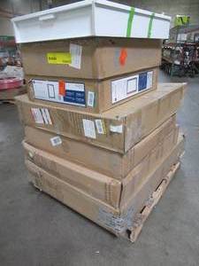 lot 448 image: WHOLESALE MIXED PALLET OF MISCELLANEOUS MEDICINE CABINETS
