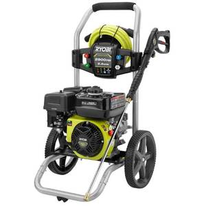 lot 61 image: Ryobi 2,900 PSI 2.5 GPM Cold Water Gas Pressure Washer, RY802925VNM.