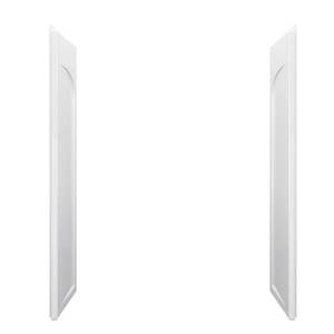 lot 122 image: Sterling Ensemble 1 in. x 32 in. x 71.25 in. 2-Piece Direct-to-Stud Alcove Shower End Wall Set in White, 72185100-0.