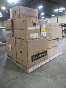 lot 634 image: WHOLESALE MIXED PALLET OF TOILETS, BOWLS AND TANKS