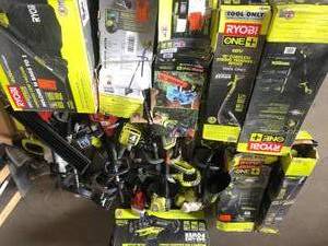 Sorted pallet of ryobi items - mixed conditions - see pictures