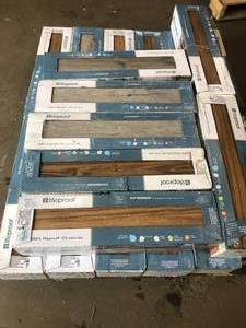 Porcelain Floor and Wall Tile (14.55 sq. ft.  case) by Lifeproof- Mixed color - set of 18- about 261.90 sq ft - see pictures