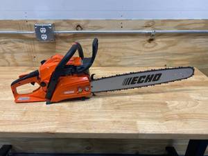 lot 13 image: ECHO 20 in. 50.2 cc Gas 2-Stroke Cycle Chainsaw